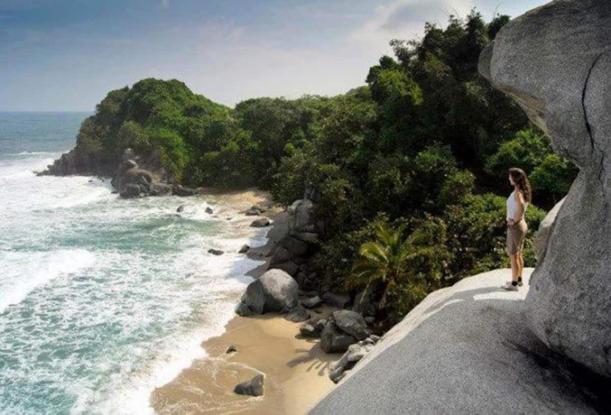 Ferienwohnung Beautiful Sea View Santa Marta  Exterior foto