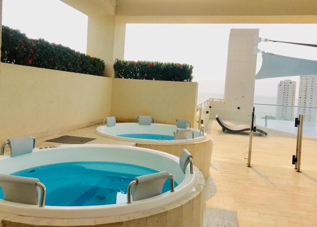 Ferienwohnung Beautiful Sea View Santa Marta  Exterior foto