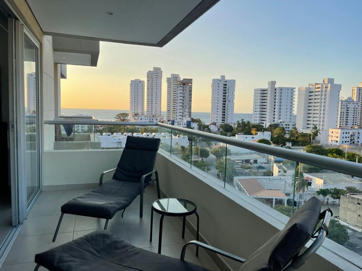 Ferienwohnung Beautiful Sea View Santa Marta  Exterior foto
