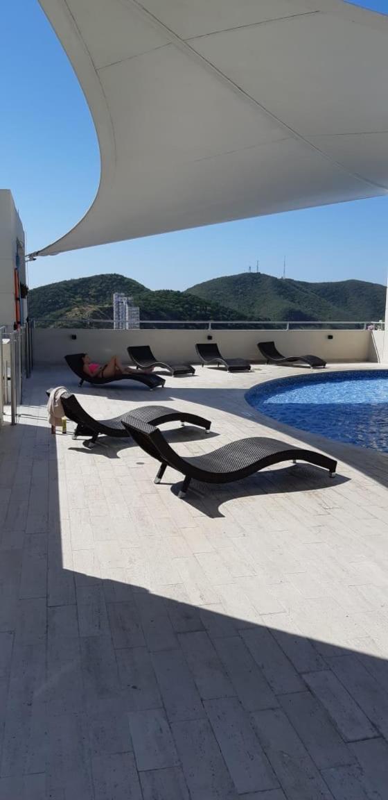 Ferienwohnung Beautiful Sea View Santa Marta  Exterior foto
